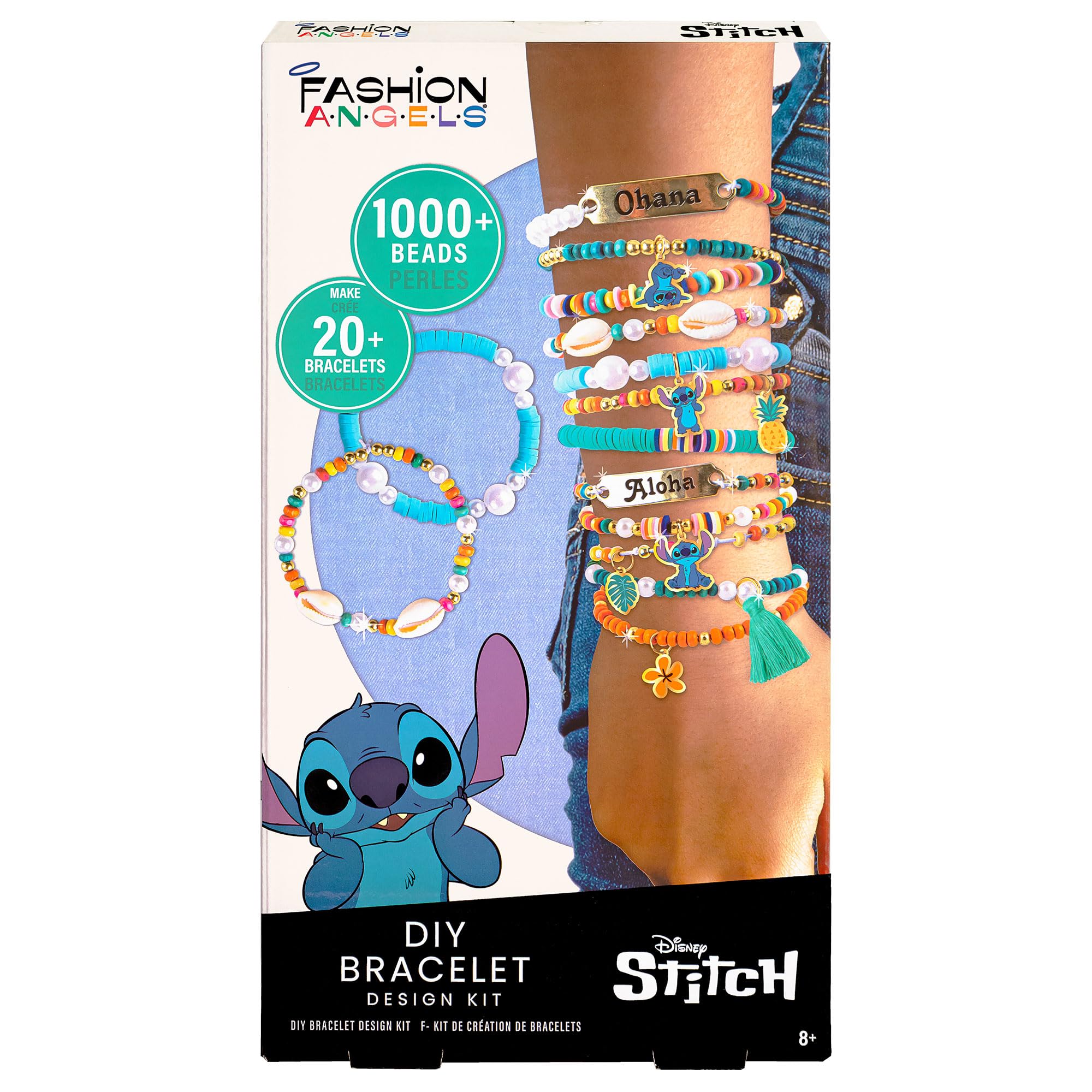 Fashion Angels Disney Stitch charms close-up for personalized bracelet designs