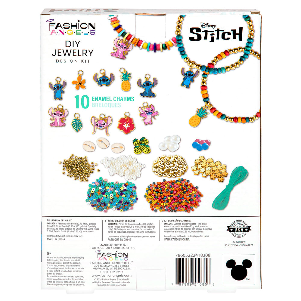 Fashion Angels Disney Stitch storage tray keeps supplies organized and ready to craft.