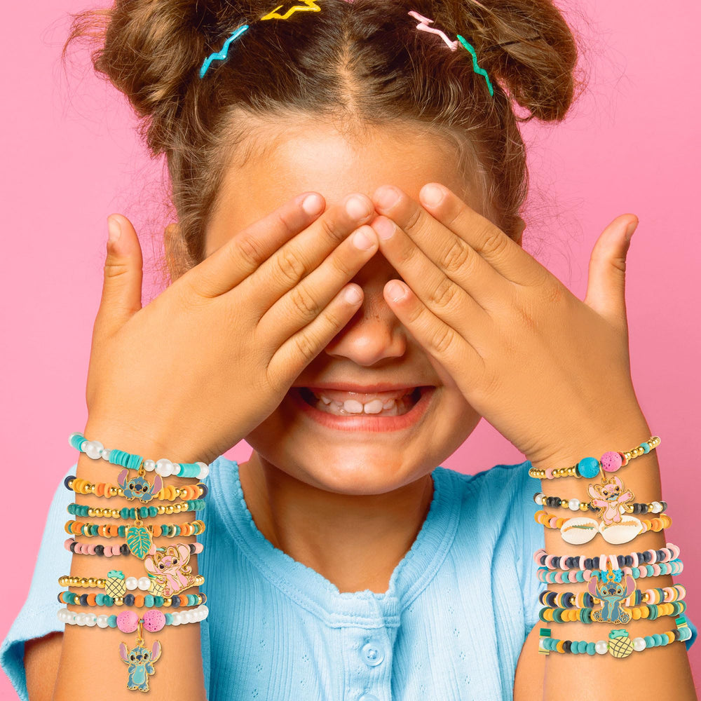 Fashion Angels Stitch instruction guide featuring simple steps for kids' crafting.