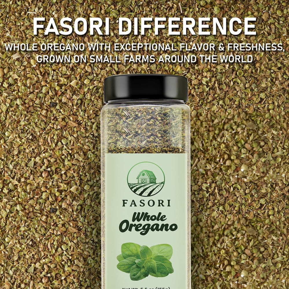 Closeup of Fasori Oregano leaves highlighting aromatic quality for fresh cooking