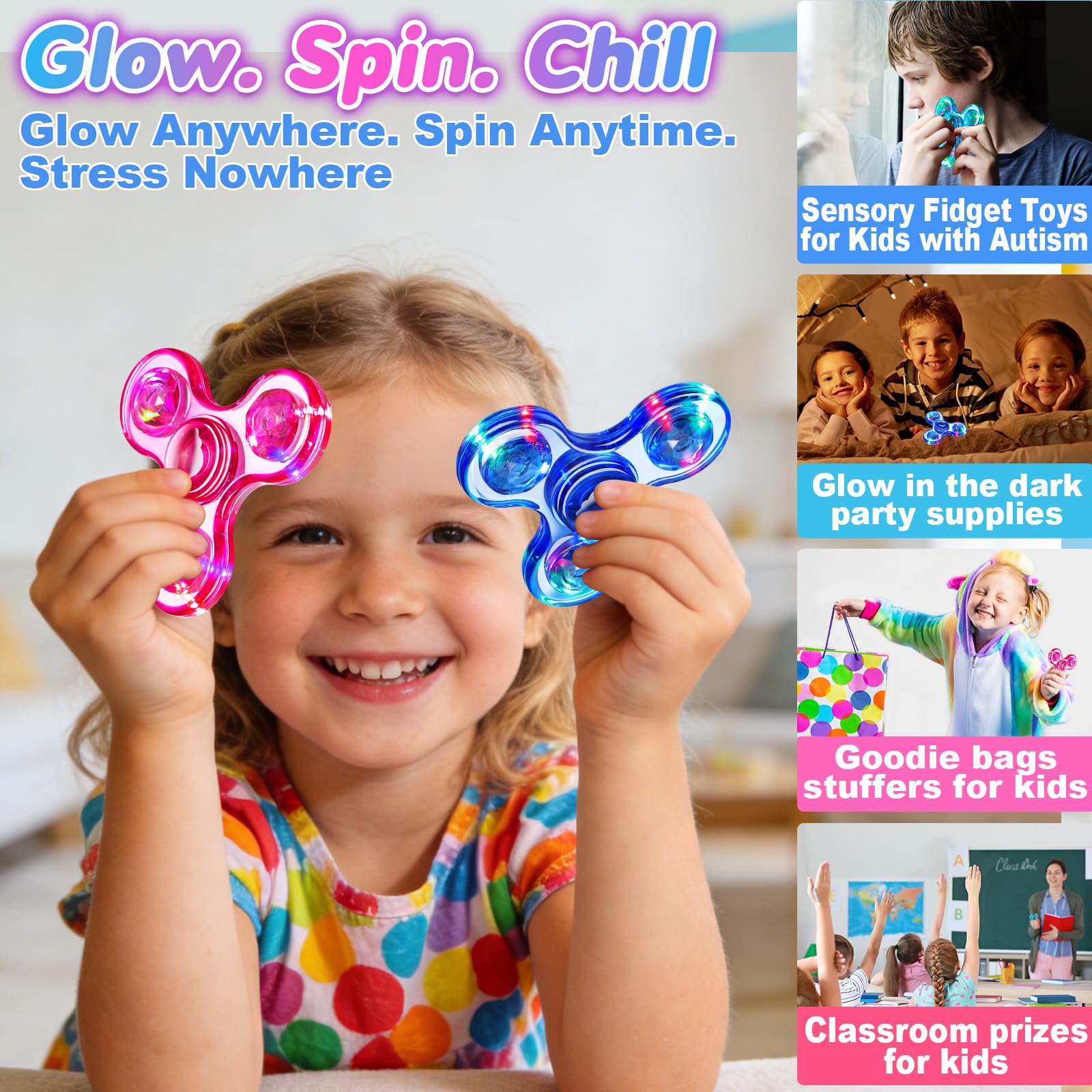Fasray spinner held in hand shows compact, travel-friendly size