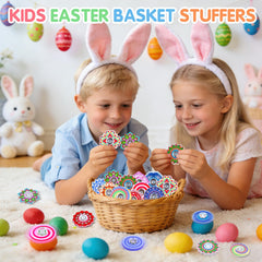 Fasray mini spinner showing vibrant colors for tactile play and sharing.
