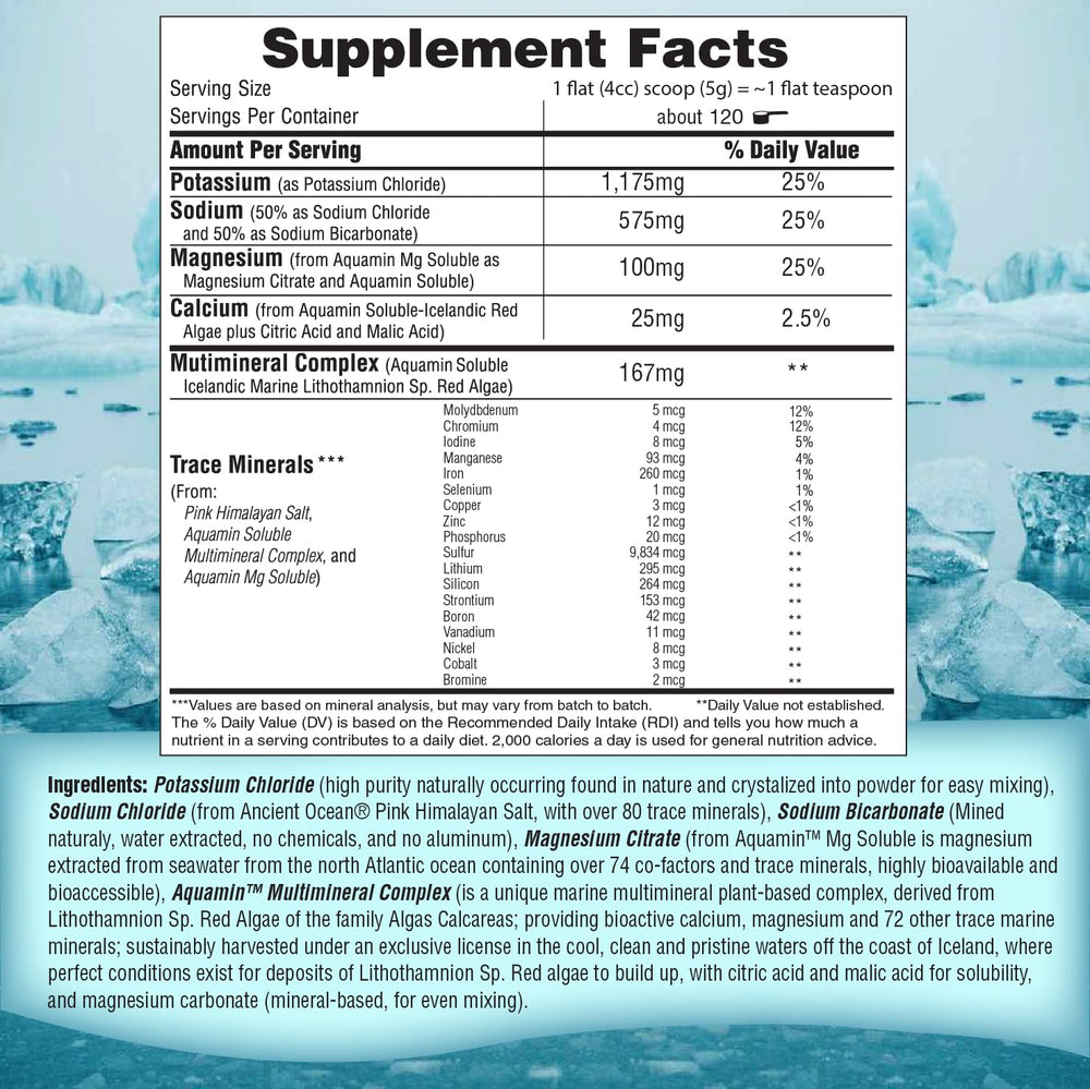 FAST LYTE sugar-free electrolyte serving for fasting routines