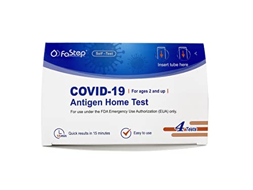 FaStep nasal swab ready for easy home sample collection.