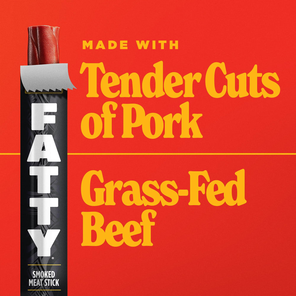 Fatty Meat Sticks on-the-go snack setup for gym or travel.