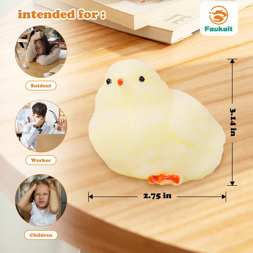FauKait small chick toy for mindful fidgeting and focus