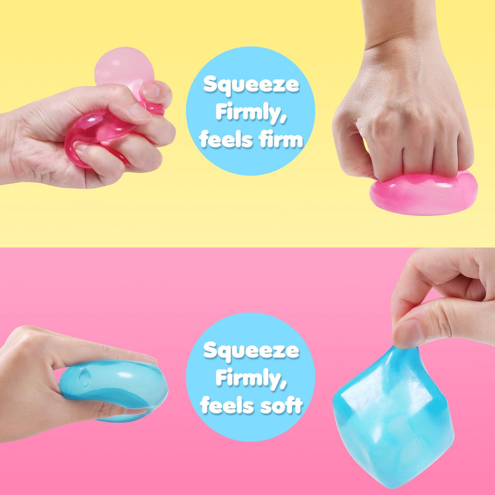 FauKait three-pack stress cubes shown together for classroom use.
