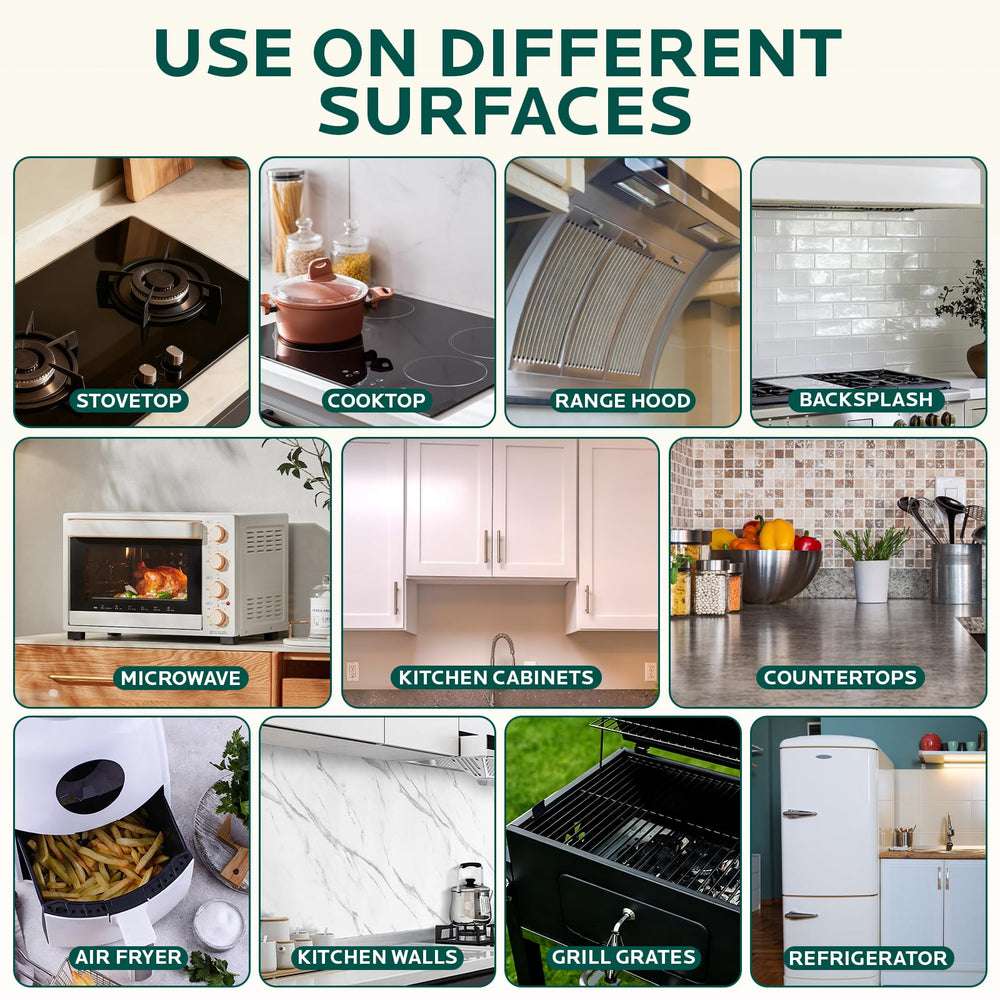 FAVIRZCE kitchen cleaner foam for pots and pans and easy shine