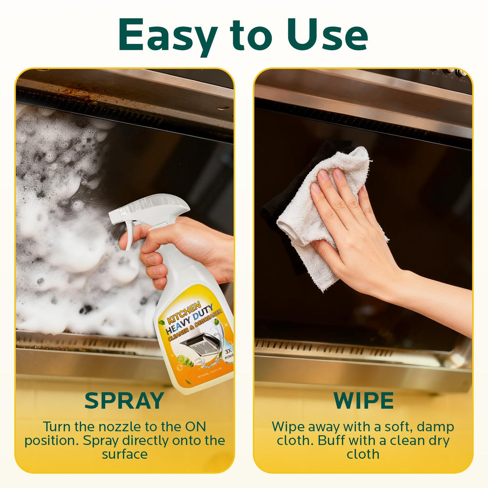 FAVIRZCE foam leaves a fresh scent in the kitchen after cleaning