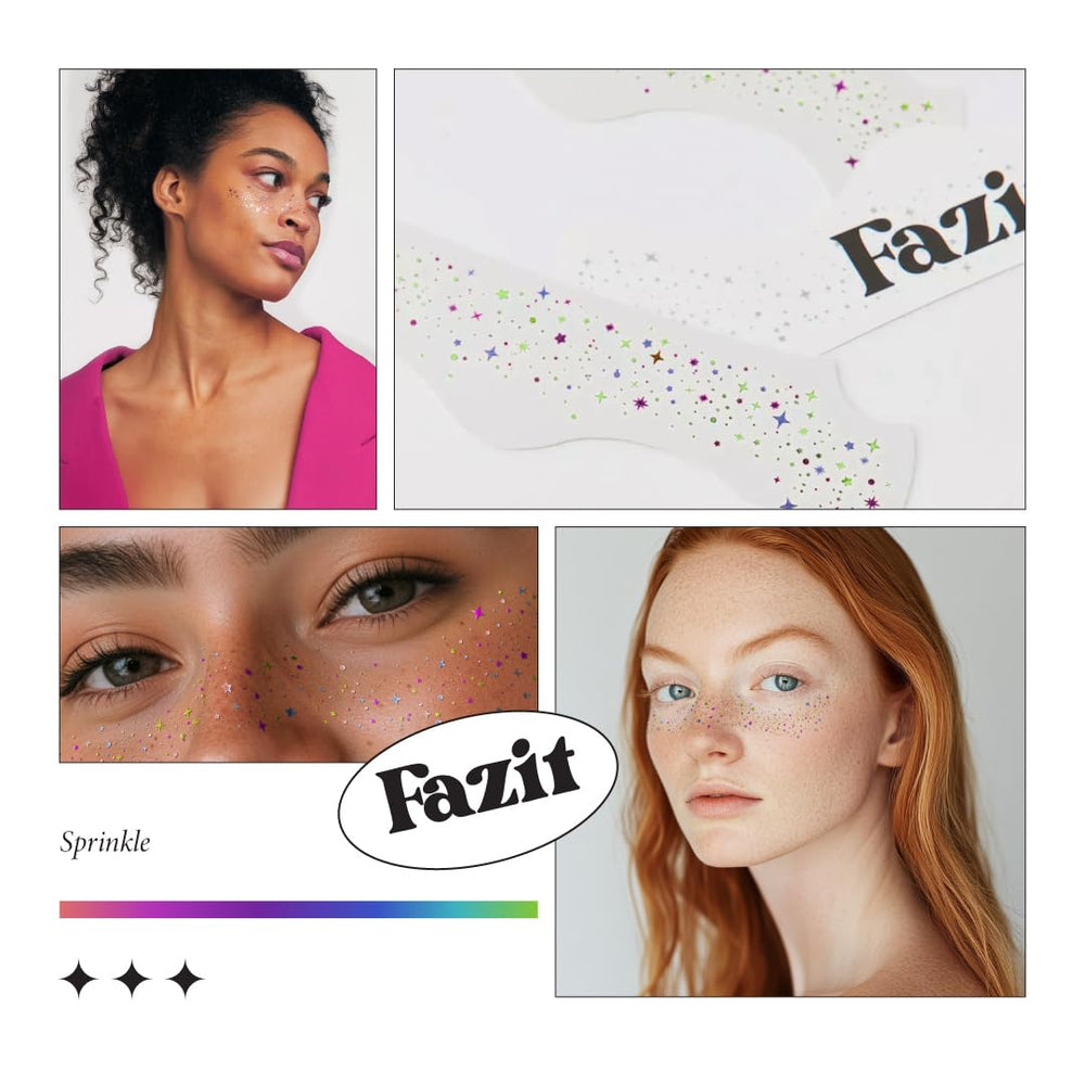 Fazit speckle patches add whimsy for Halloween or daily wear