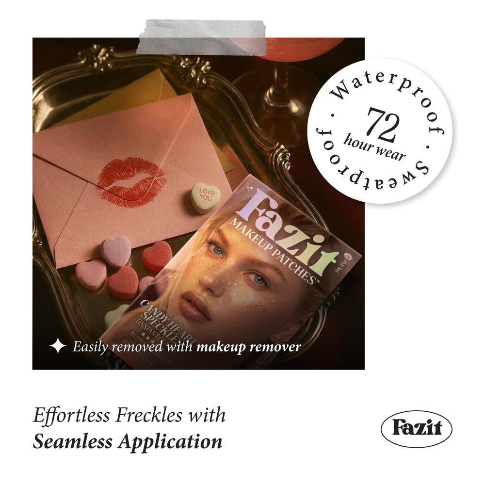 Fazit festival-look patches offer easy, mess-free sparkle for events