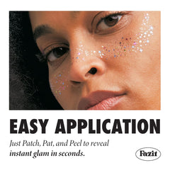 Fazit speckle patches on skin show long-lasting shimmer