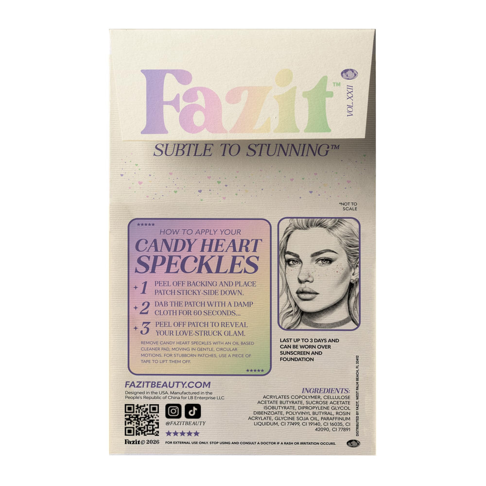 Fazit waterproof makeup patches show easy, long-lasting application