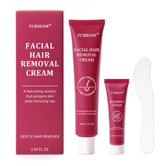 FCBSDAW facial hair removal cream bottle for fast, gentle results