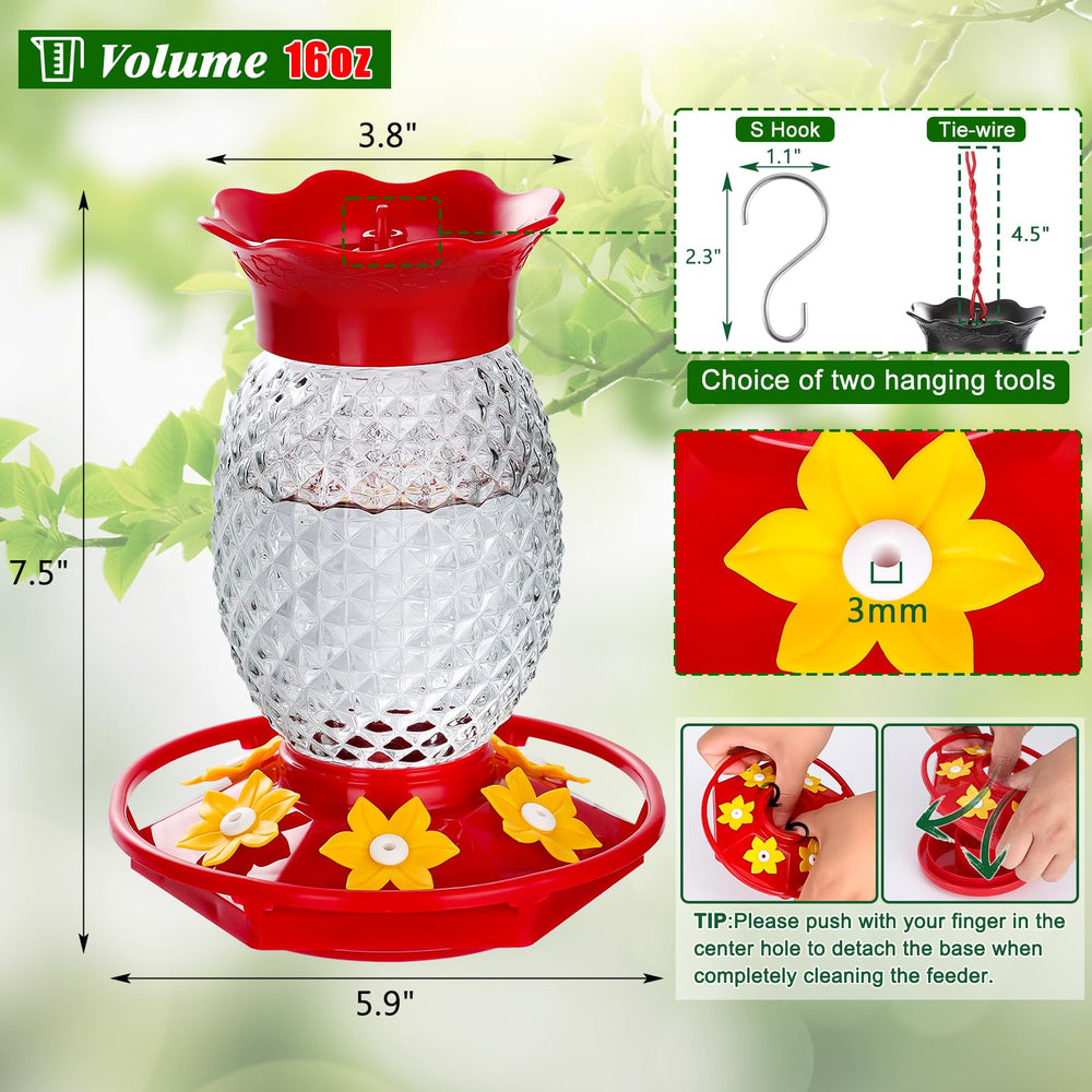Fchstaer bee-proof feature reduces intruders for smoother feeding