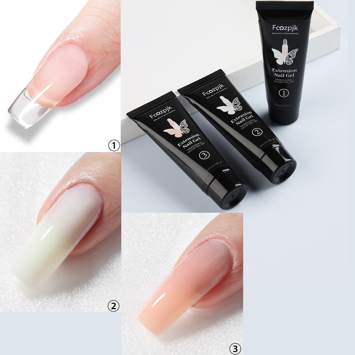 Fcozpjk dual nail forms for finding the right size