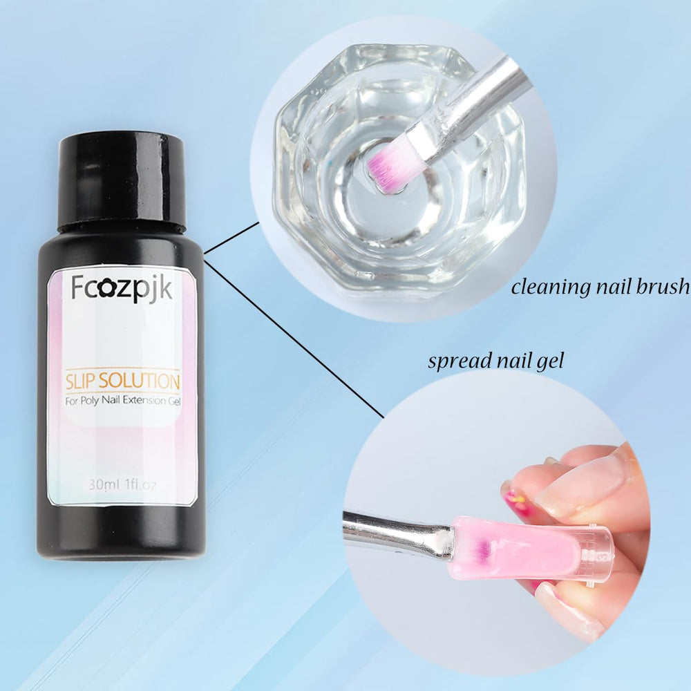 Fcozpjk nail extension starter kit for at-home practice and quick results