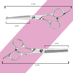 Fcysy cleaning cloth cleans blades after safe grooming sessions