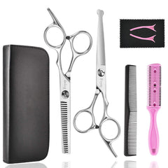 Fcysy 6in kids hair cutting scissors with round tips for safe home trimming