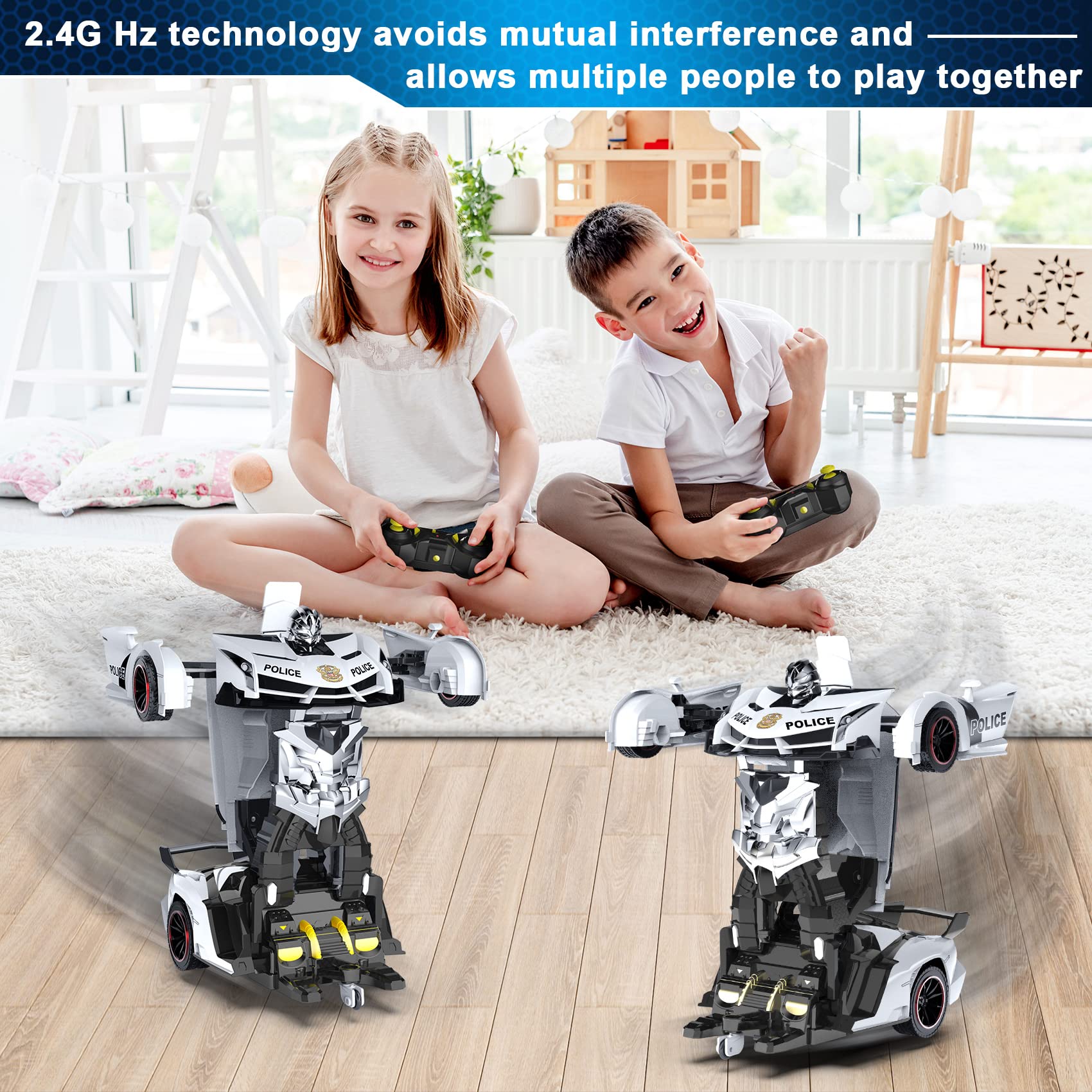 FDJ 360-degree rotation and drift enable dynamic stunts.