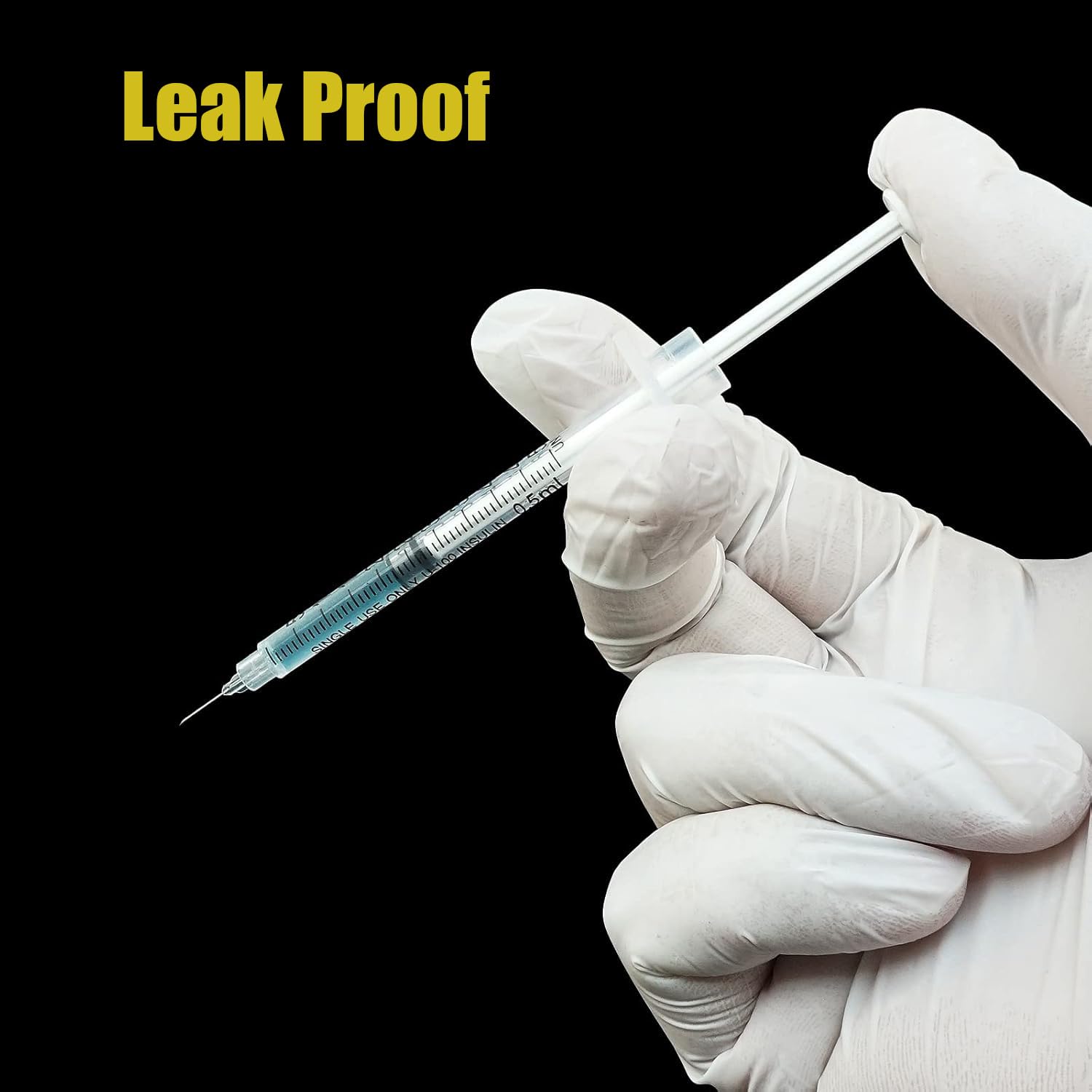 FDLXBSEP sterile cap protects the nozzle between uses.