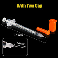 FDLXBSEP individually packaged syringes ensure sterile handling for quick tasks.