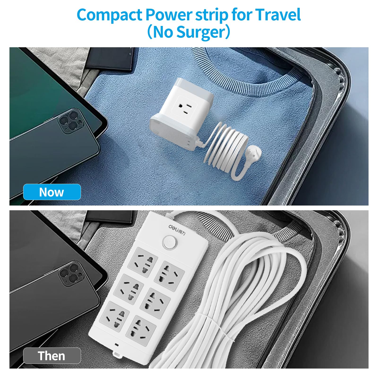 FDTEK power strip safety features including overload protection