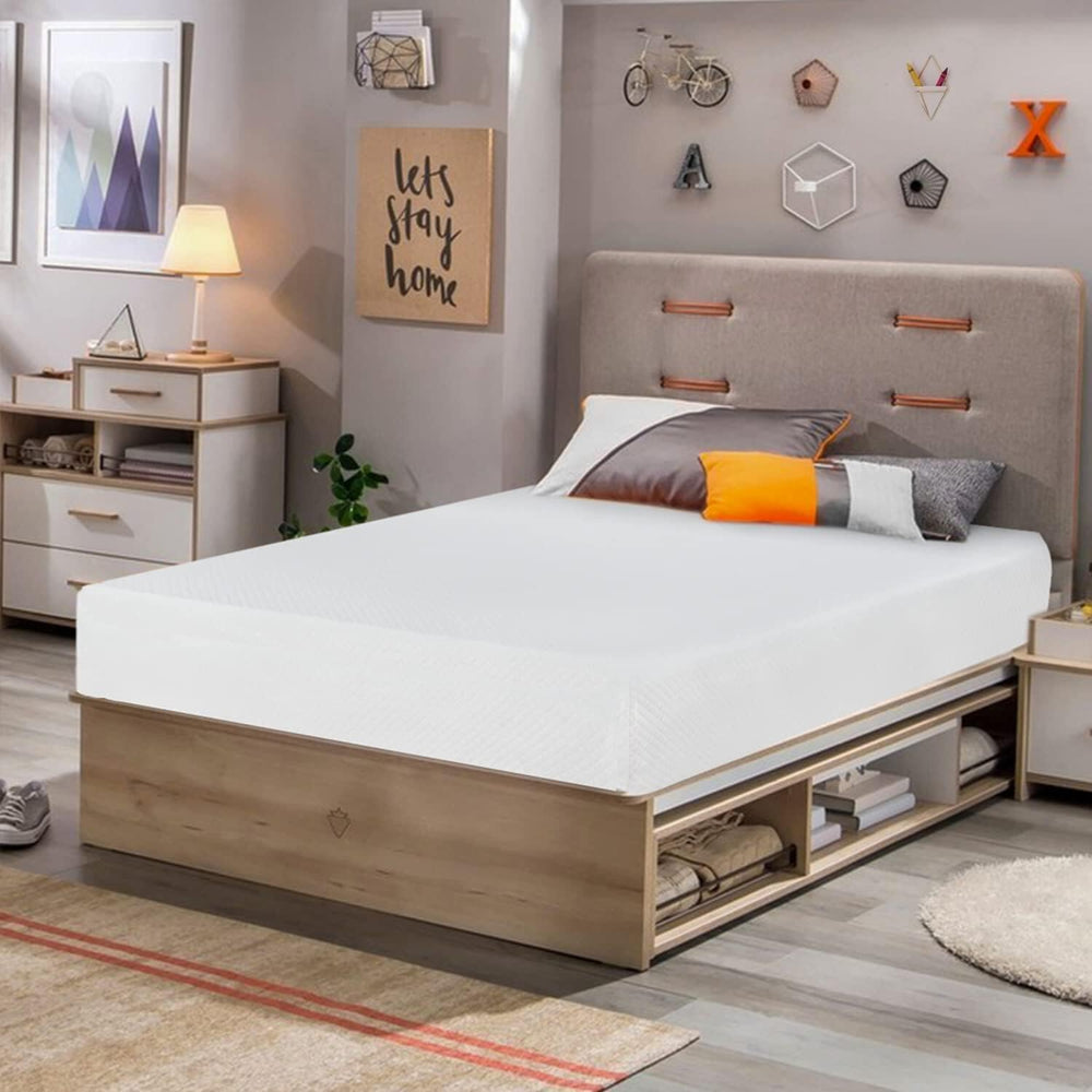 FDW 6in twin mattress with ventilated gel foam for cooling and airflow