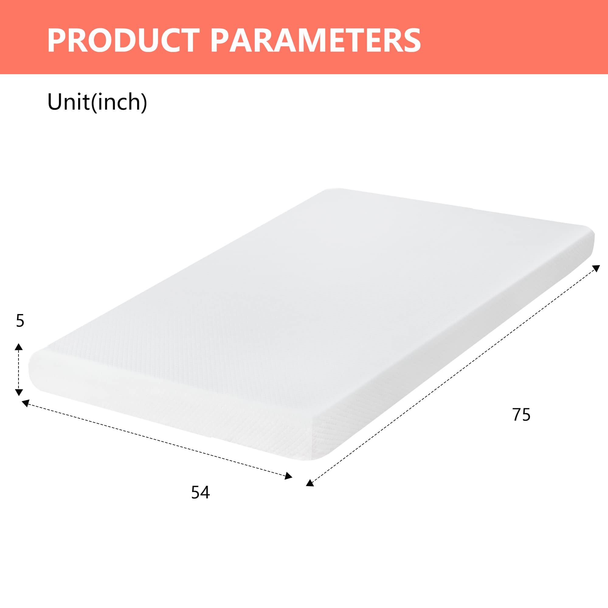 FDW full mattress box opening highlights easy setup and portable delivery