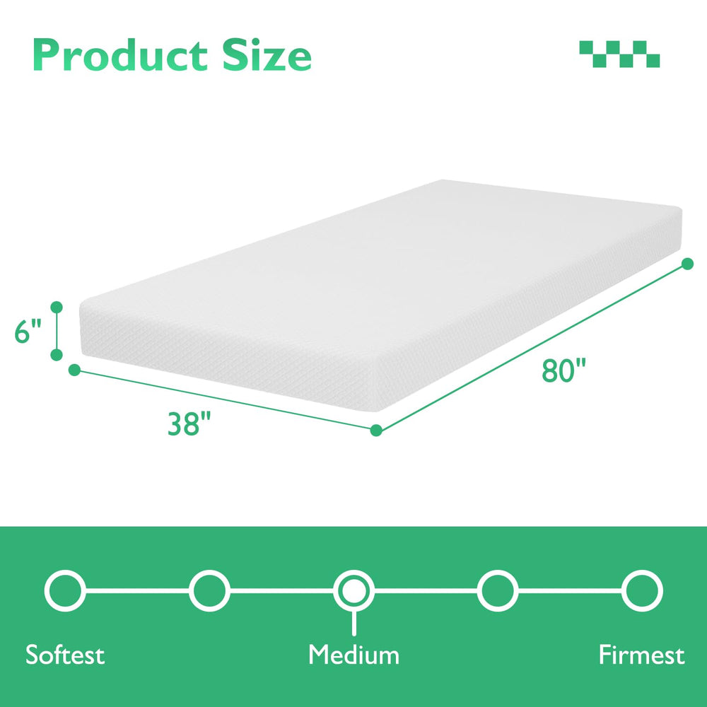 FDW Twin XL mattress demonstrates all-position support for versatile comfort