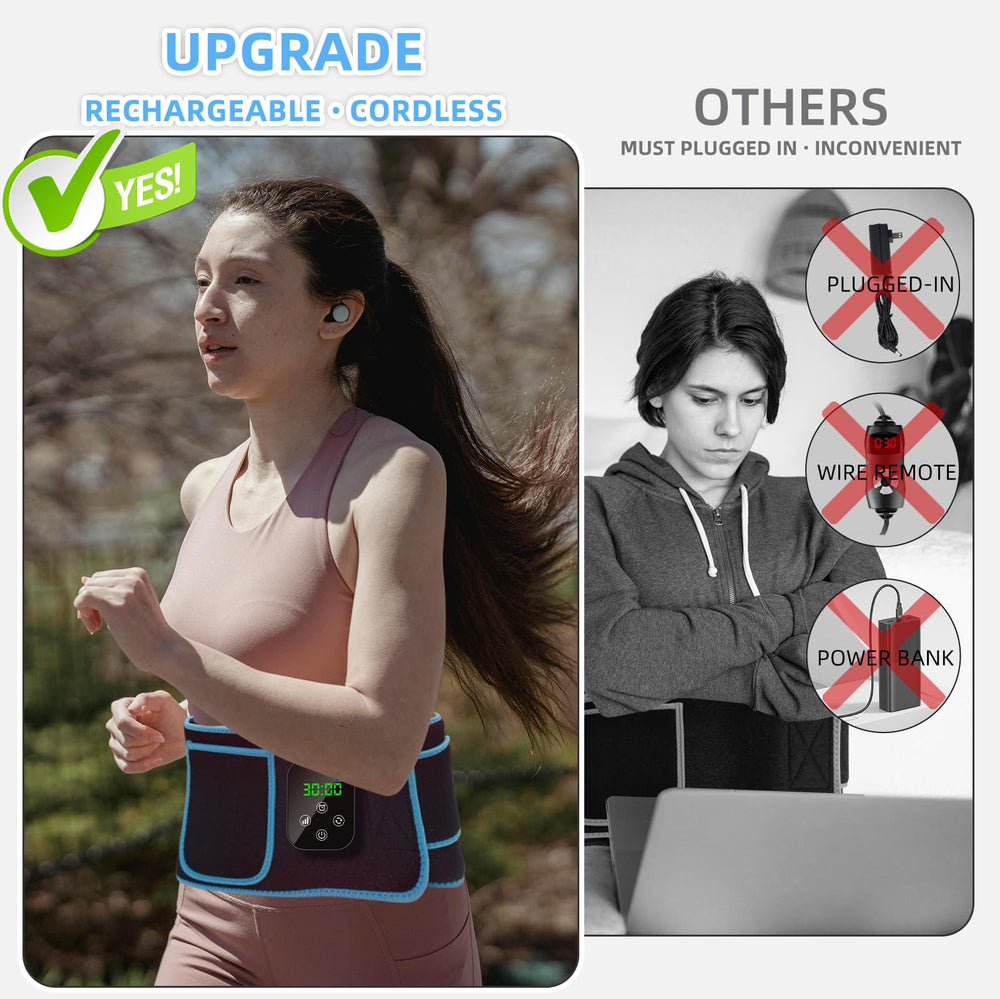 Feangli portable travel-friendly belt fits in bags for outdoors