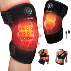 FEANGLI red-light therapy knee brace in use for targeted relief and comfort