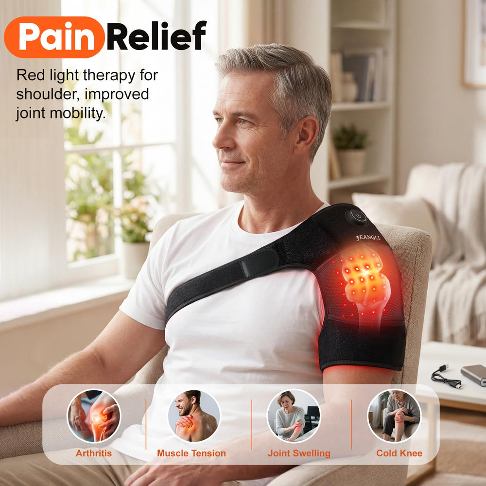 FEANGLI wireless knee brace charging with USB-C for cordless convenience