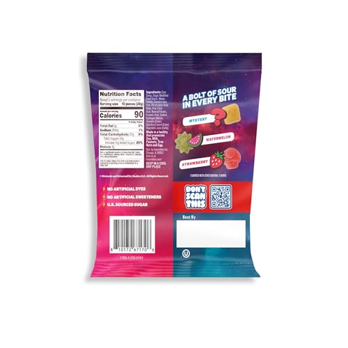 Feastables MrBeast Sour Boosts mushrooms gummies offer juicy strawberry flavor and playful shapes