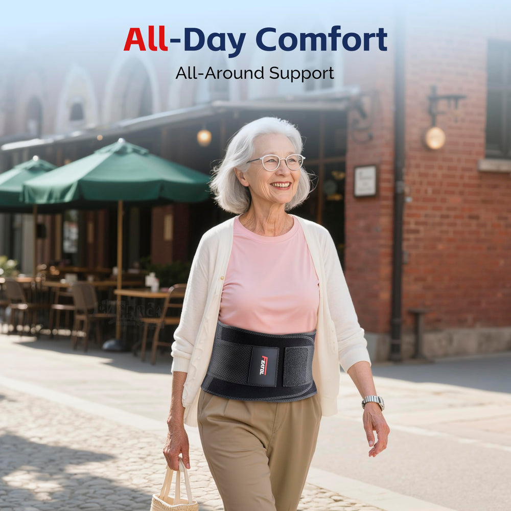 FEATOL heavy lifting support to reduce lower back strain