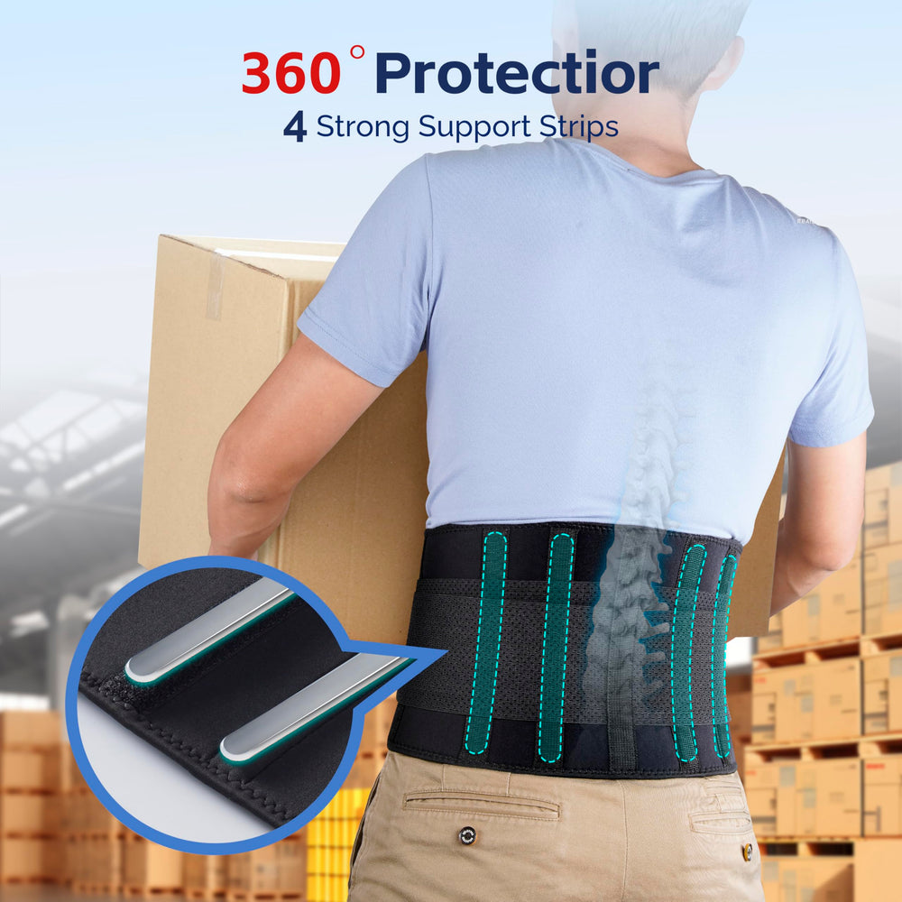 FEATOL back brace for long hours of sitting or standing