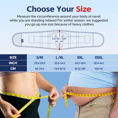 FEATOL back brace with wide compression supports the lower back