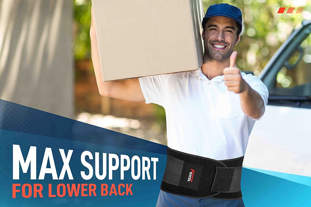 FEATOL back brace packaging and setup guide makes it easy to start.