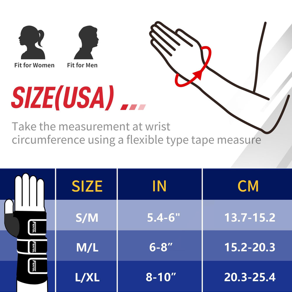 FEATOL wrist brace supports daily office tasks and home chores