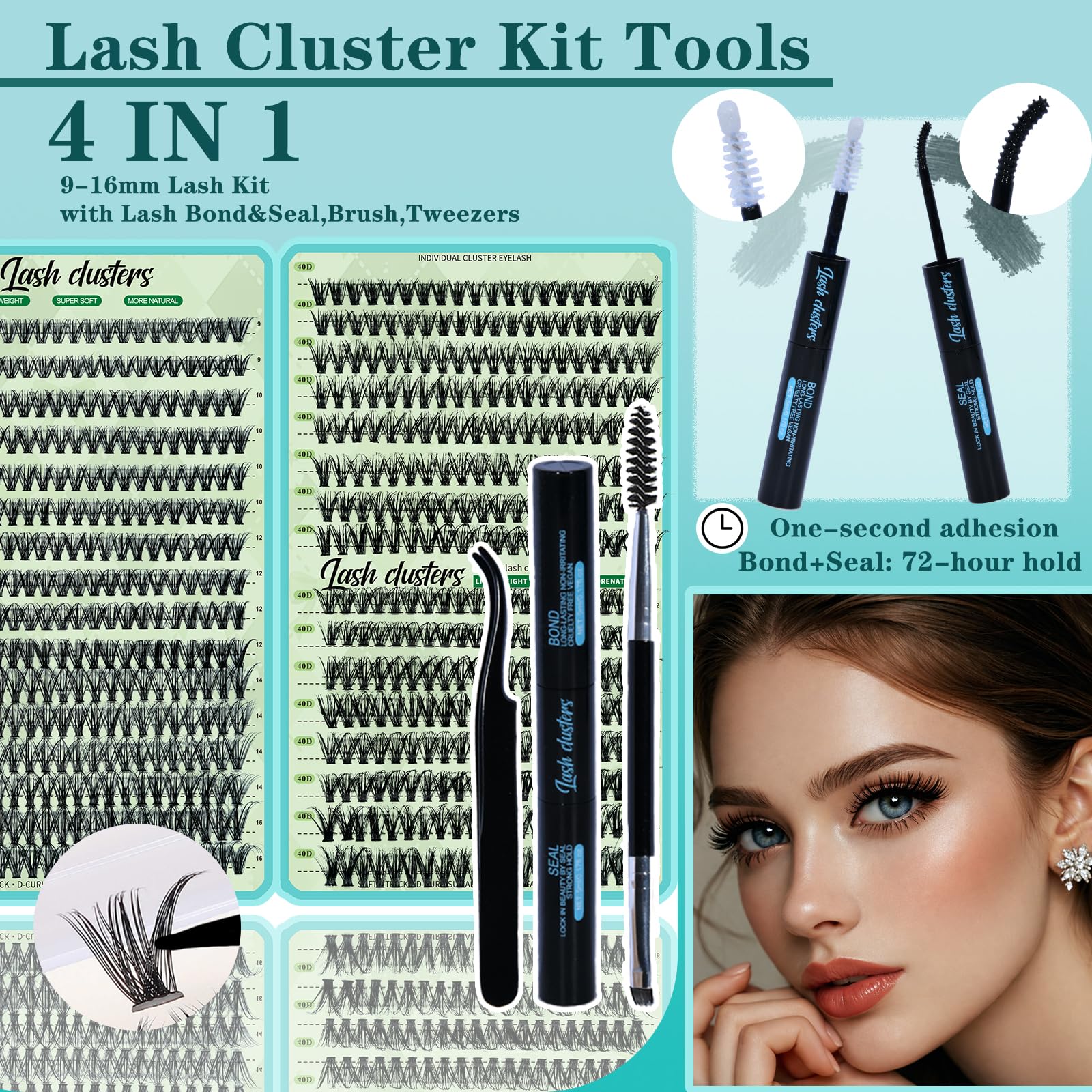 FebFeb at-home kit enables quick, versatile lash looks.