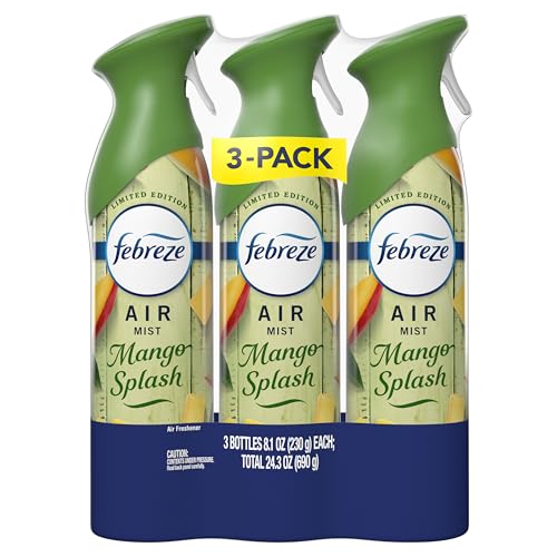 100% natural propellant nozzle ensures a consistent spray from start to finish.