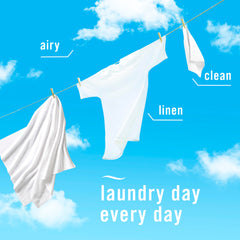 Febreze Air Mist Linen & Sky can misting bathroom air with a clean scent