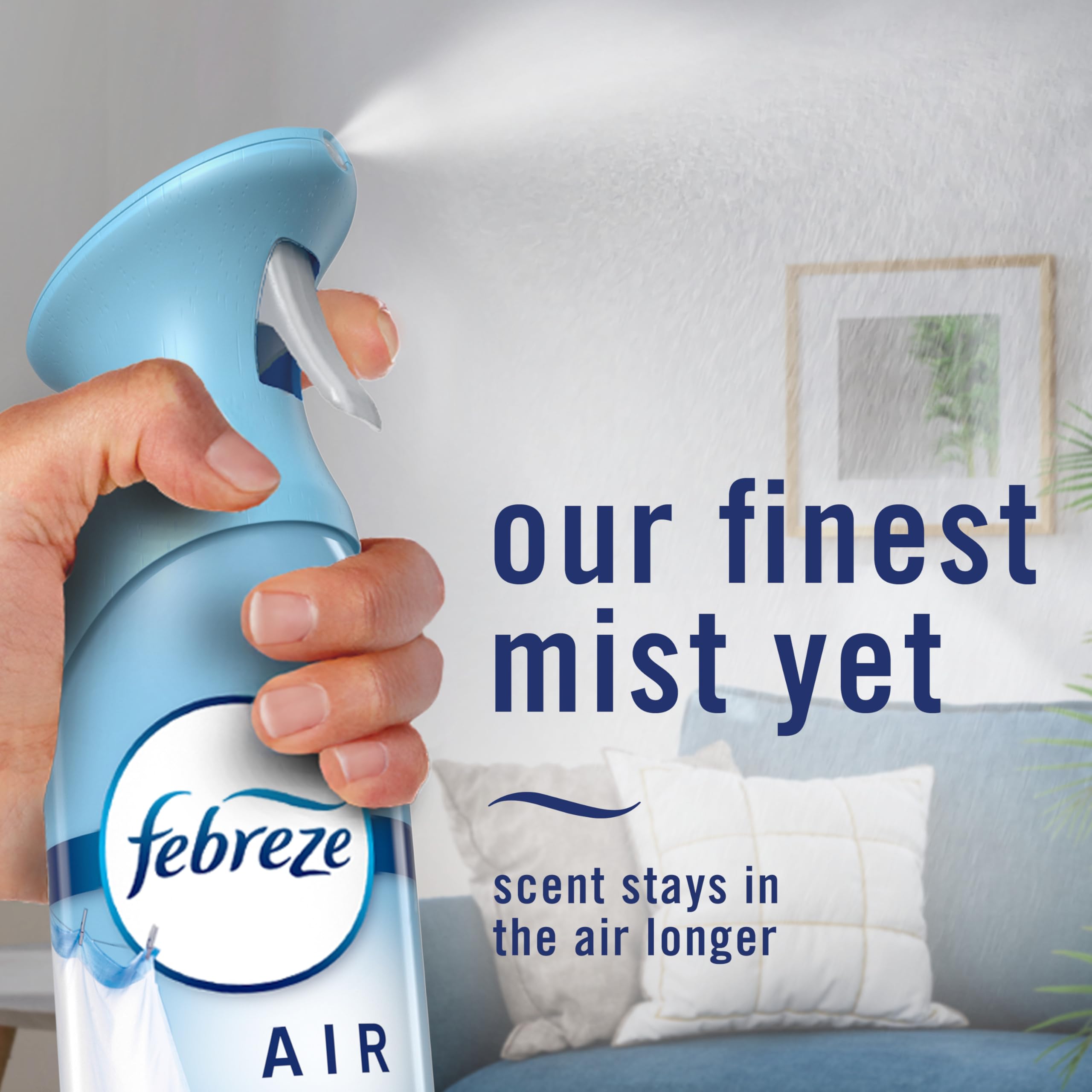 Febreze Air Mist Bora Bora Waters pack of two for convenient home refreshment.