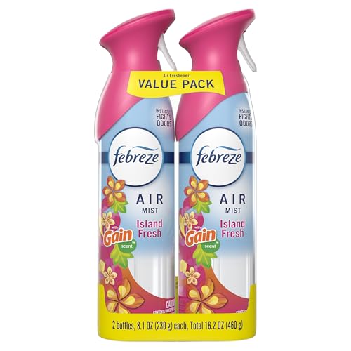 Febreze Air Mist ideal for dorms and offices.