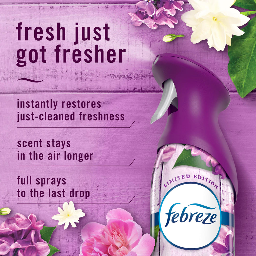 Febreze Air Mist fine mist dispersing to renew room freshness