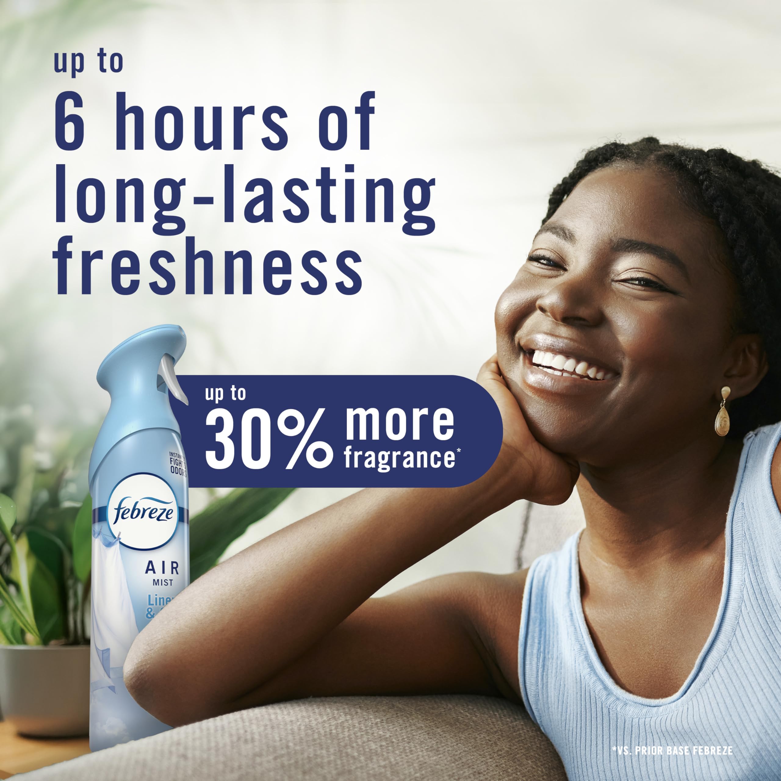 Febreze Air Mist in dorm rooms refresh study spaces