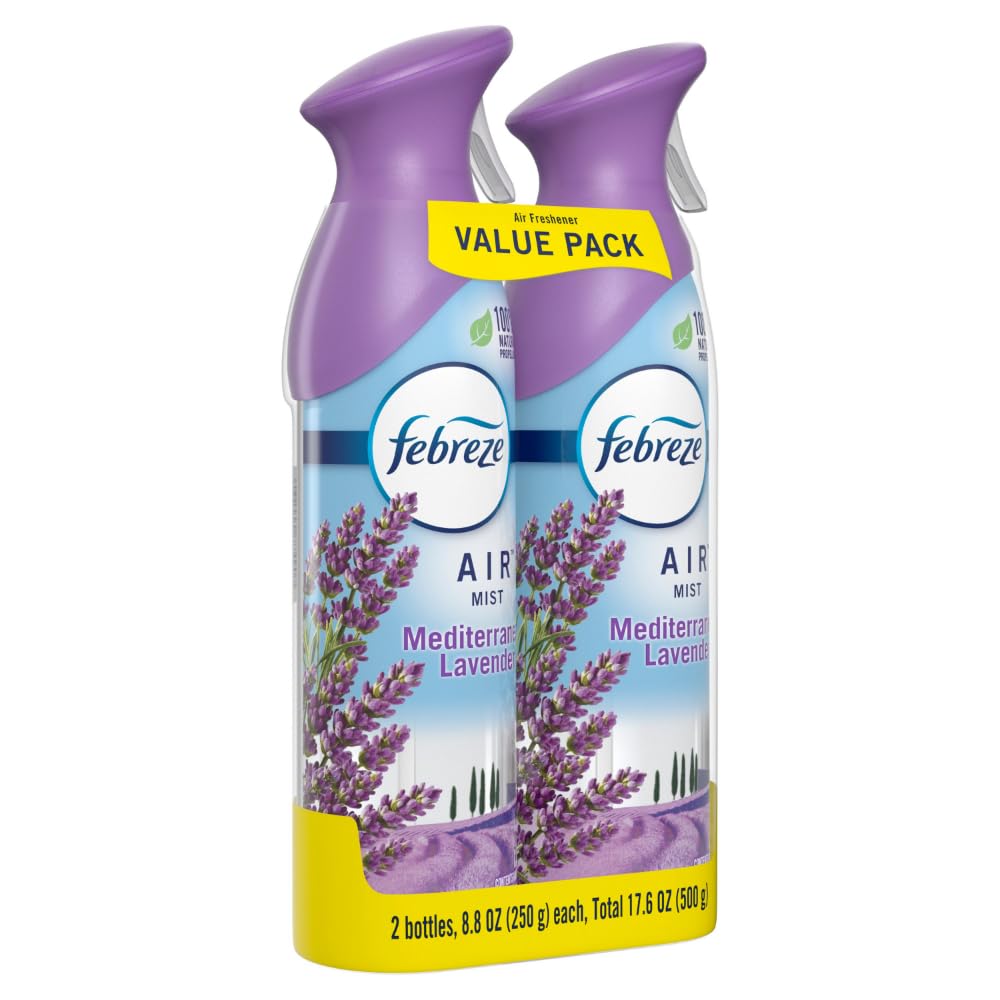 Febreze Air Mist in kitchen and bathroom spaces for everyday freshness