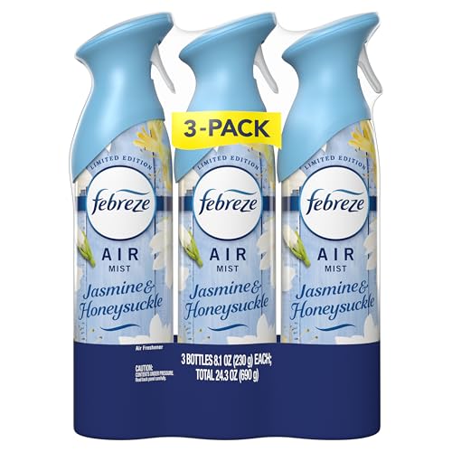 Febreze Air Mist suitable for multiple rooms, keeping spaces fresh.