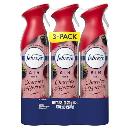 Febreze Air Mist natural propellant nozzle delivers efficient mist