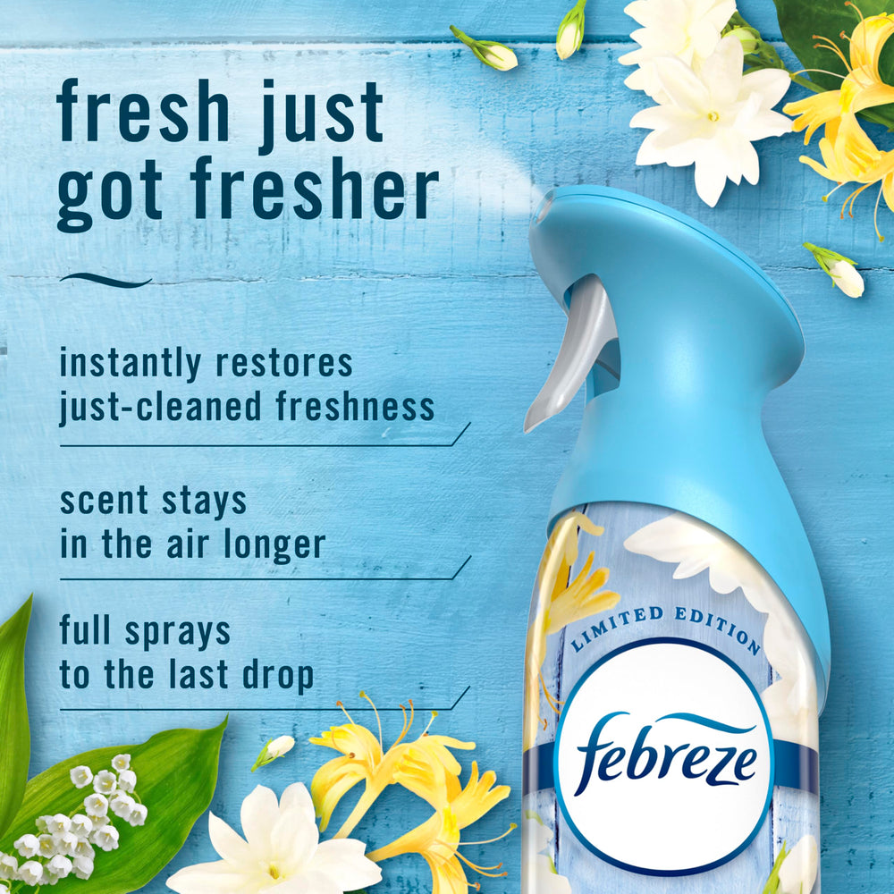 Febreze Air Mist odor-fighters enhanced-formula offers stronger odor control.